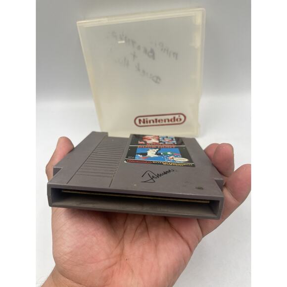 Super Mario Bros./Duck Hunt (Nintendo NES, 1985) With Nintendo Case - Picture 3 of 9